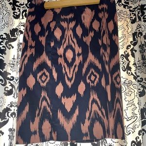 Pink and navy blue skirt| XXI| S:L